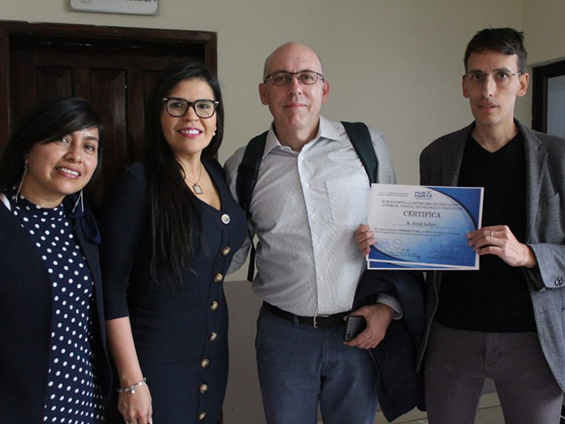 Yachay Tech professor wins the HUB Norte – IANCEM challenge