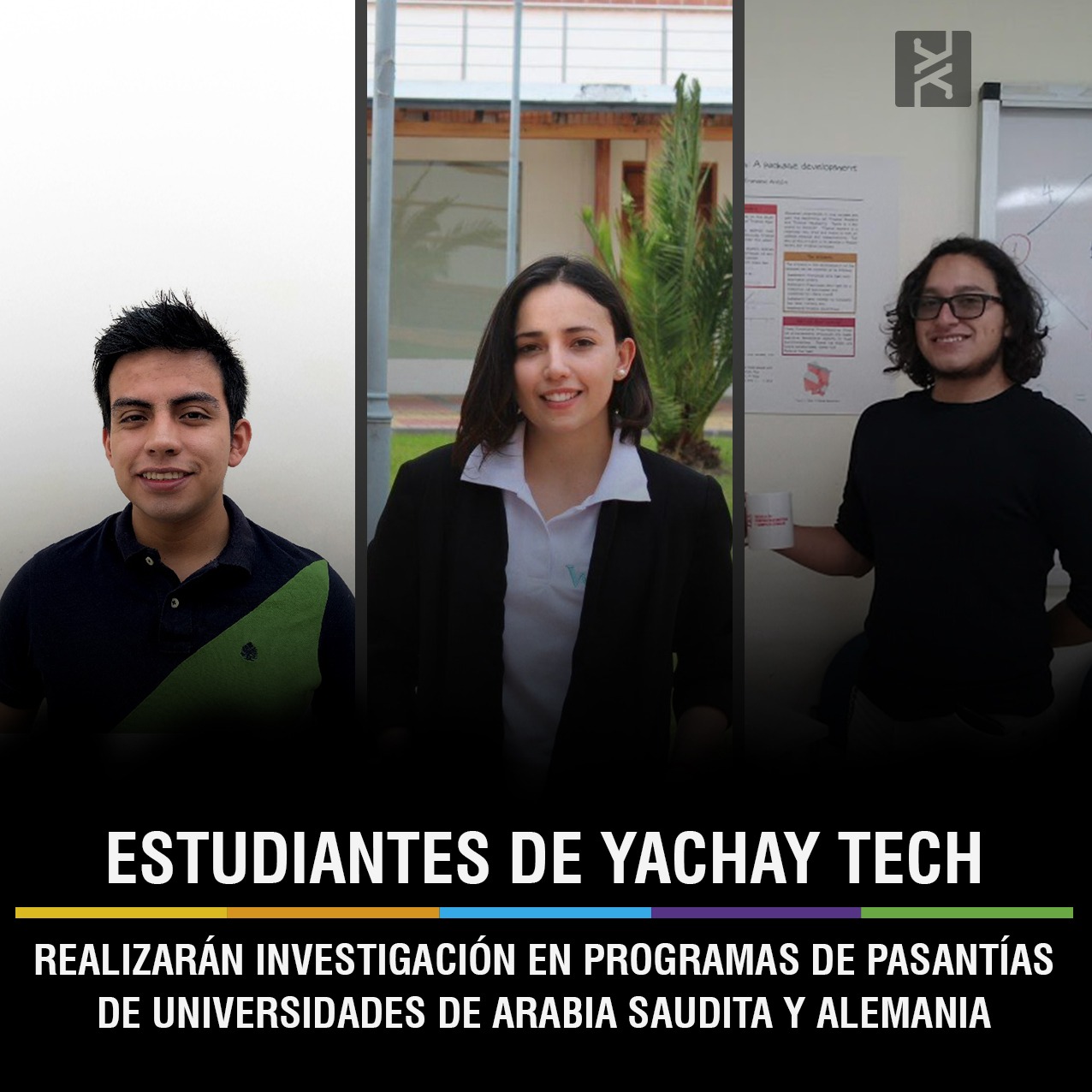 YACHAY TECH STUDENTS WILL CONDUCT RESEARCH IN INTERNSHIP PROGRAMS AT UNIVERSITIES IN SAUDI ARABIA AND GERMANY