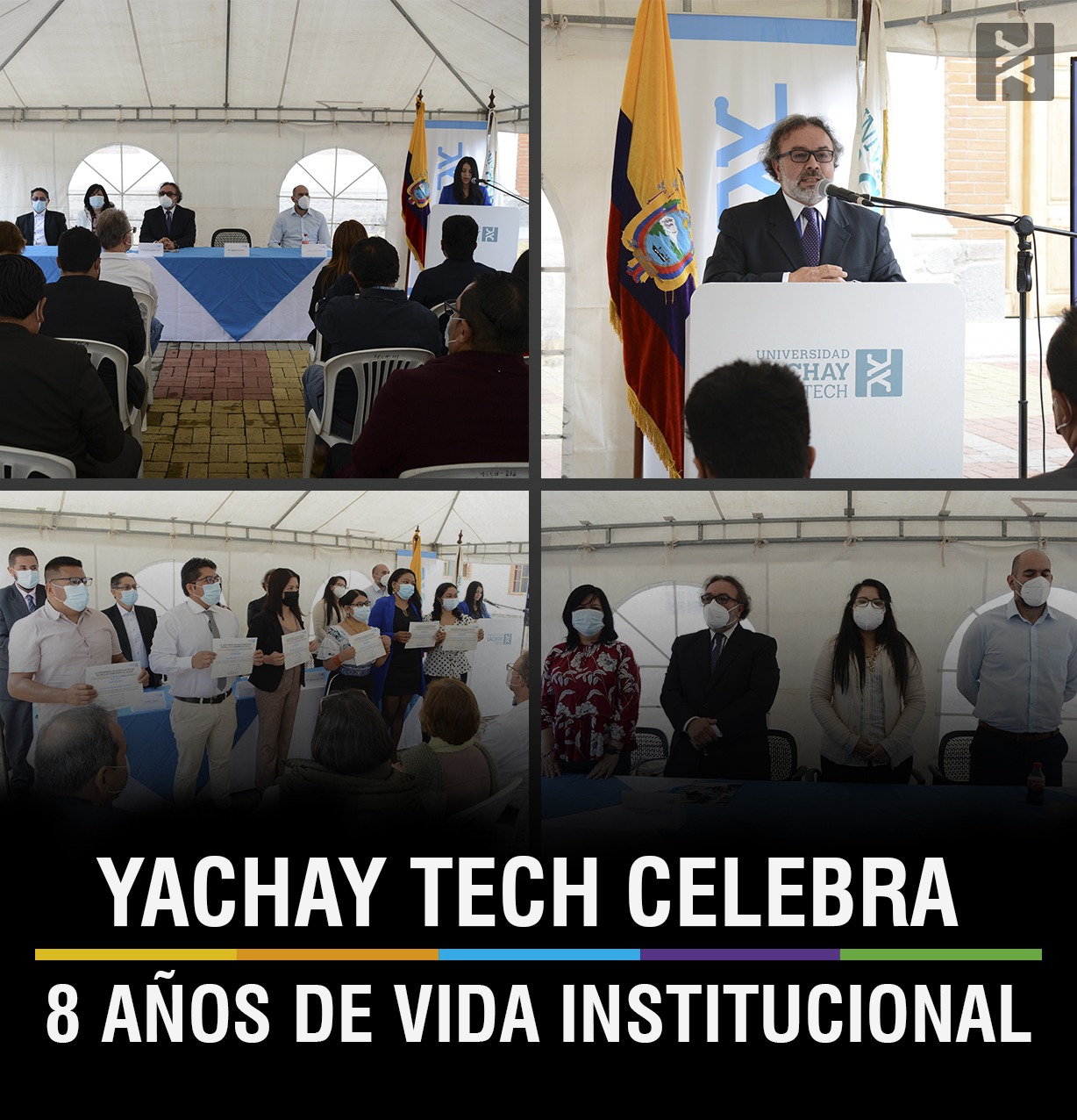 YACHAY TECH CELEBRATES 8 YEARS OF INSTITUTIONAL LIFE