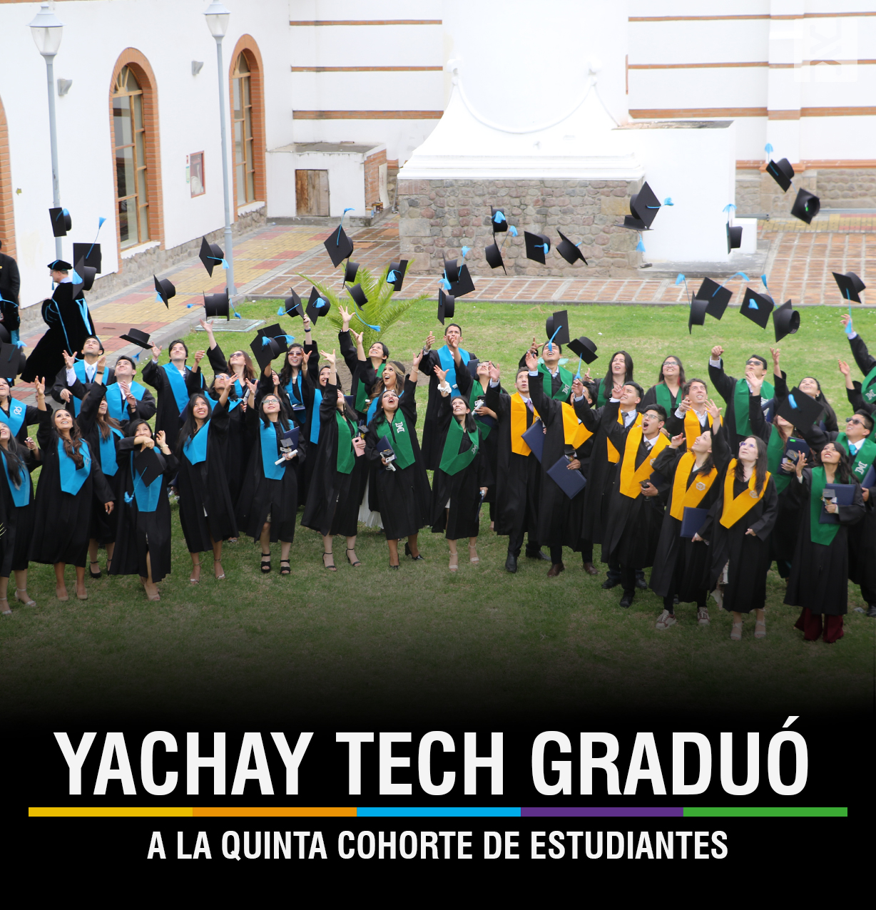 YACHAY TECH GRADUÓ A LA QUINTA COHORTE DE ESTUDIANTES