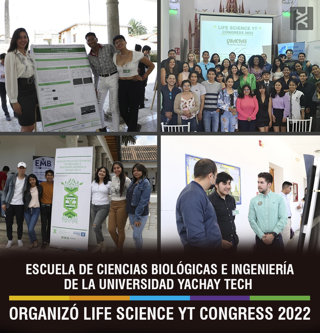 ESCUELA DE CIENCIAS BIOLÓGICAS E INGENIERIA ORGANIZÓ EL LIFE SCIENCE YT CONGRESS 2022