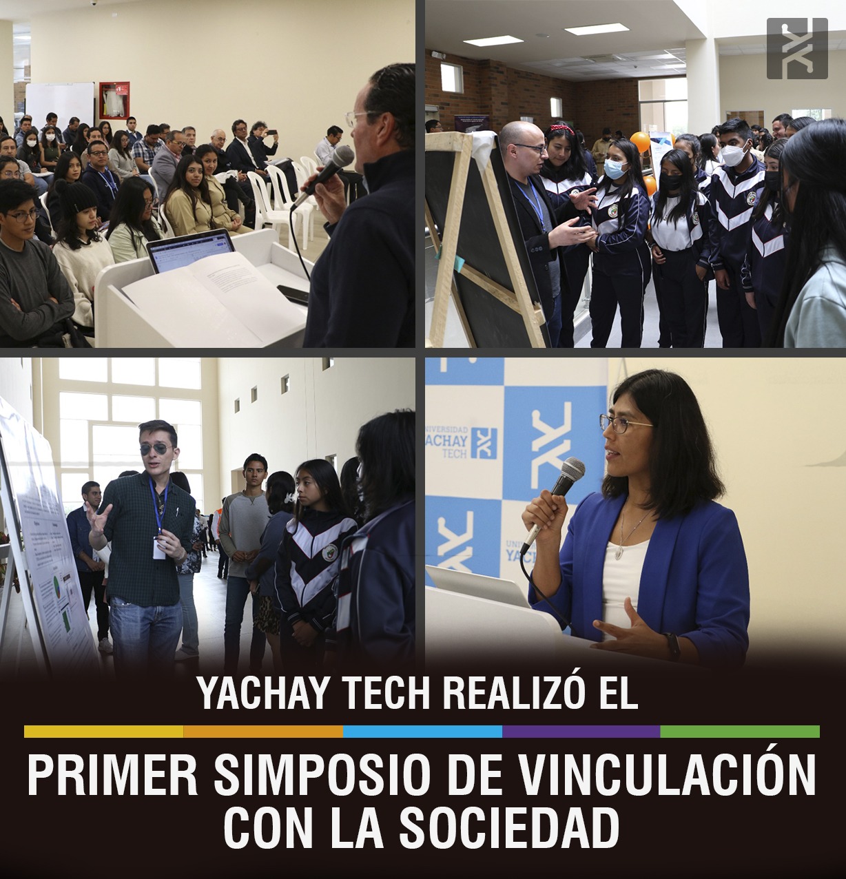 YACHAY TECH REALIZÓ EL PRIMER SIMPOSIO DE VINCULACIÓN CON LA SOCIEDAD
